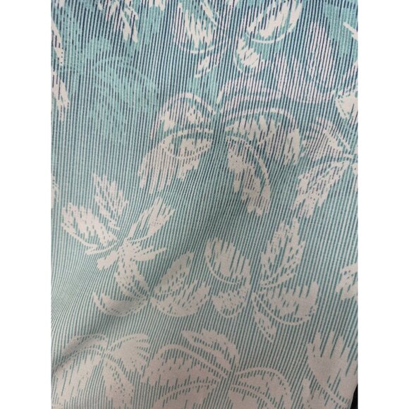 Art Class Boy's Tropical Print Shorts Size 8 Green & Blue Gradient Cotton Blend - Picture 3 of 8